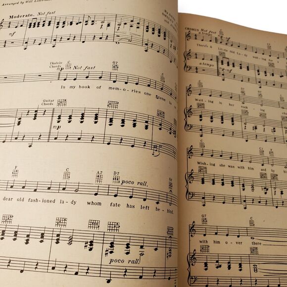 1935 Gene Autry & Jimmy Long Cowboy Songs Mountain Ballads Sheet Music Songbook - Picture 12 of 16